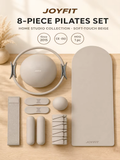 Unisex Pilates Accessories Kit Custom Color Stretch Fabric Resistance Band Magic Circle Yoga Block Pilates Ring Gym Bar Dumbbell